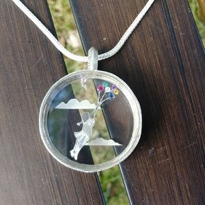 In The Clouds pendant. Sterling 1oFaKind